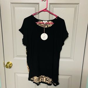 Women’s L Two Print Blouse